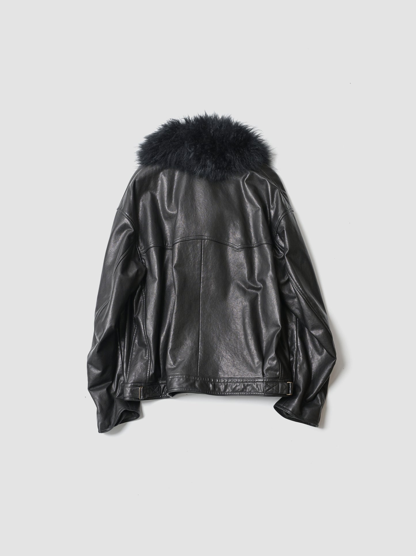 barbell object / f/l jkt -BLACK
