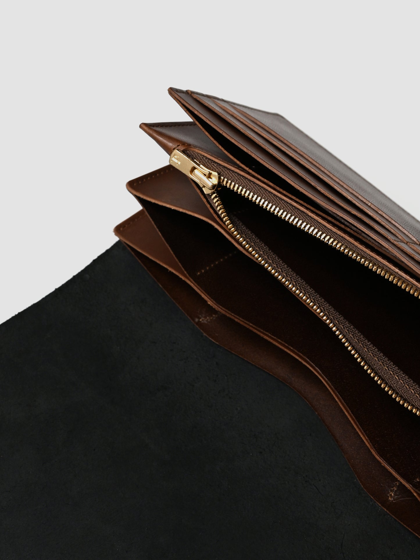 forme / Wallet Liscio -BLACK