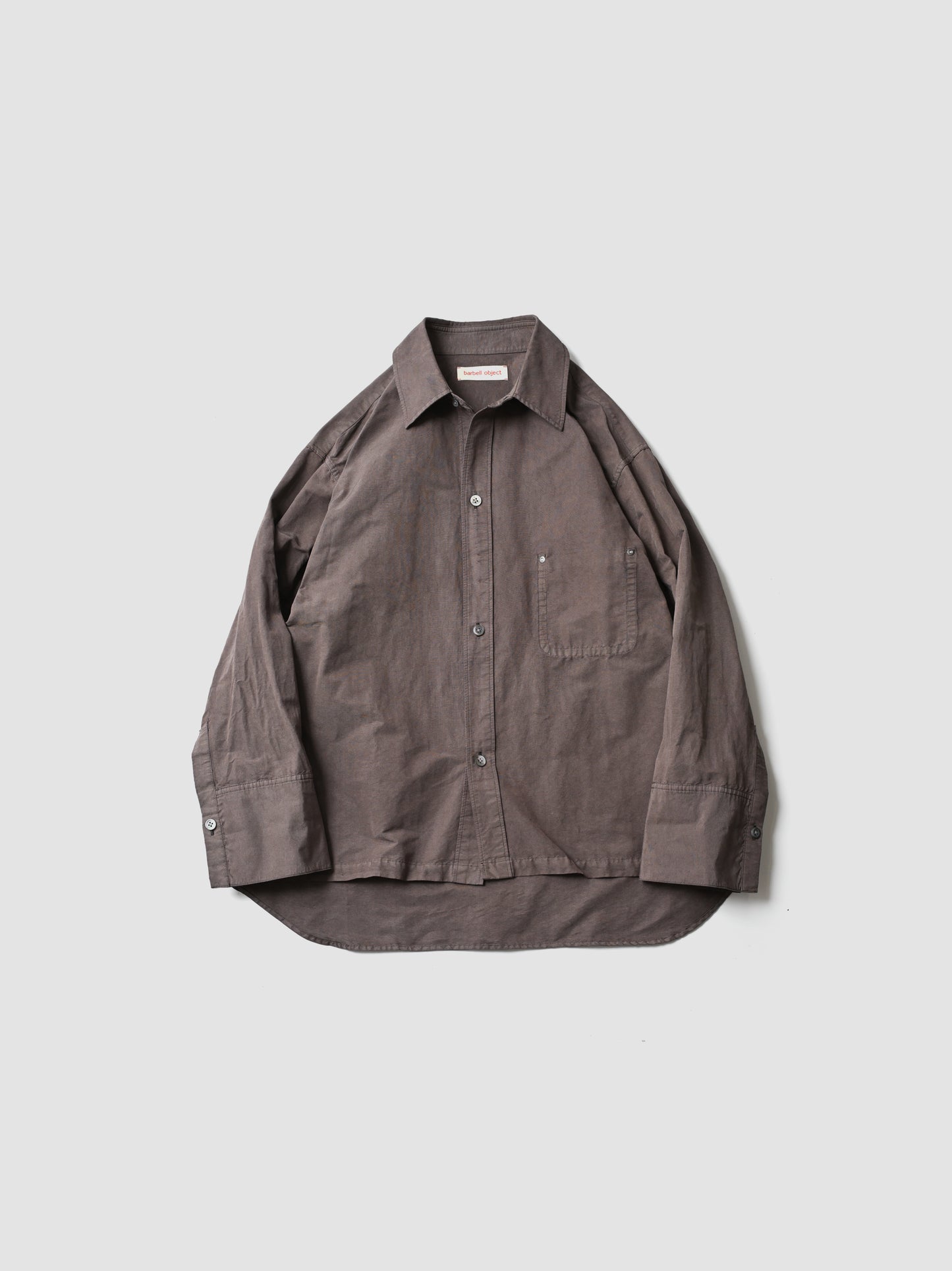 barbell object / dw sh -BROWN