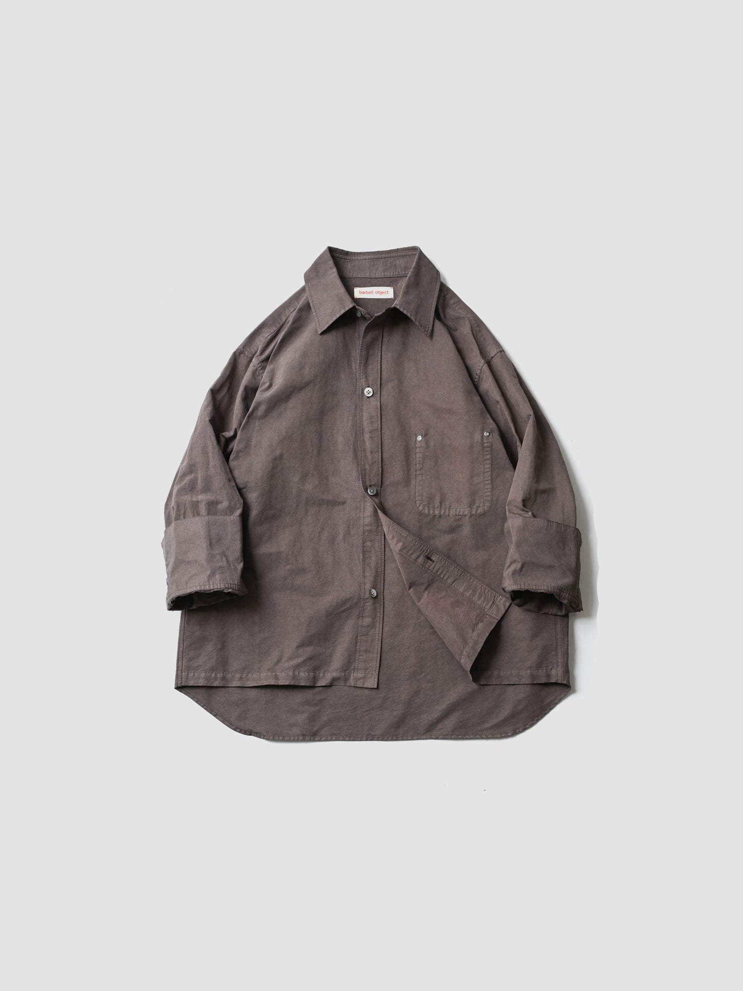 barbell object / dw sh -BROWN