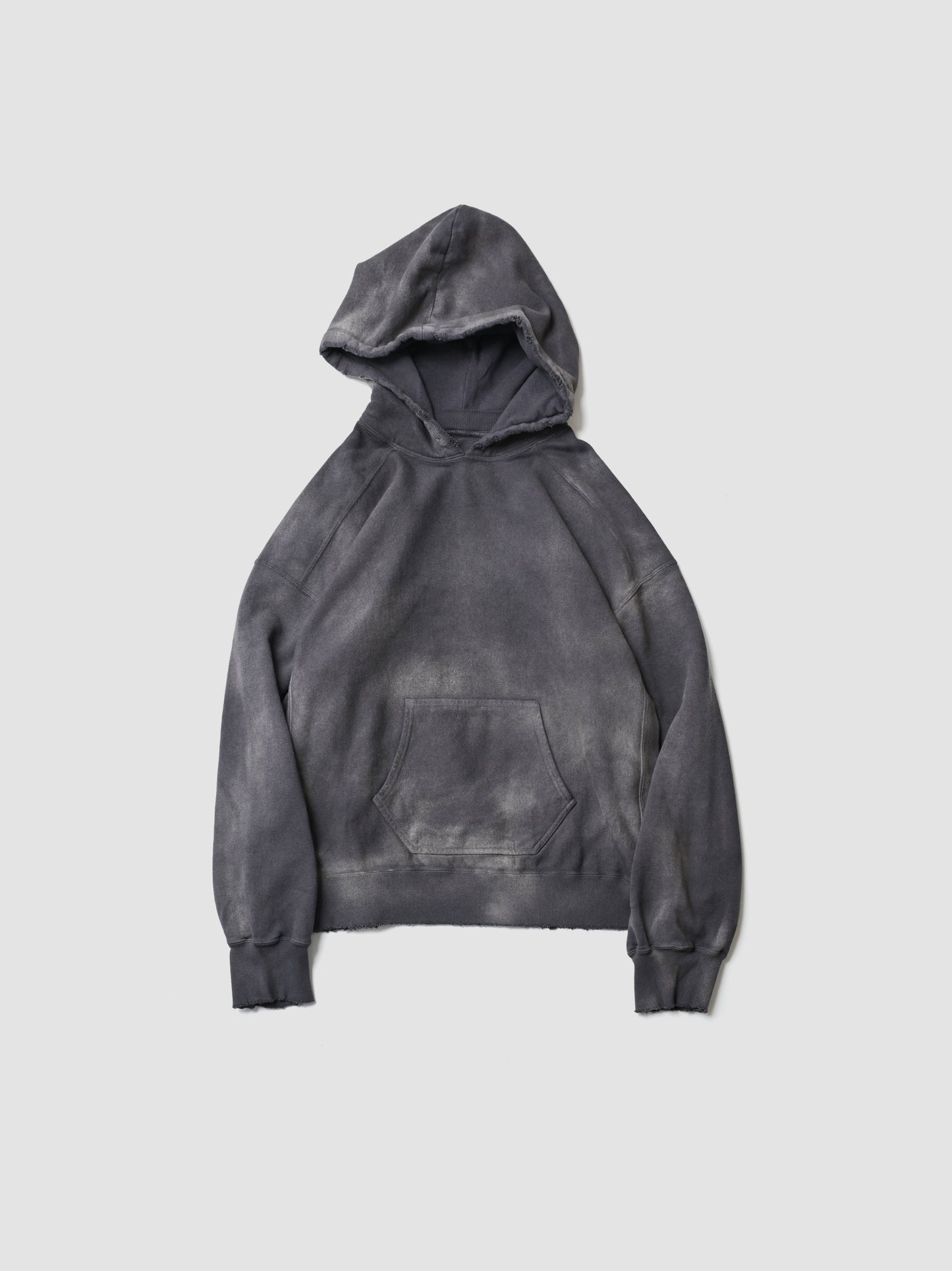 ANCELLM / SWITCHING HOODIE -BLACK
