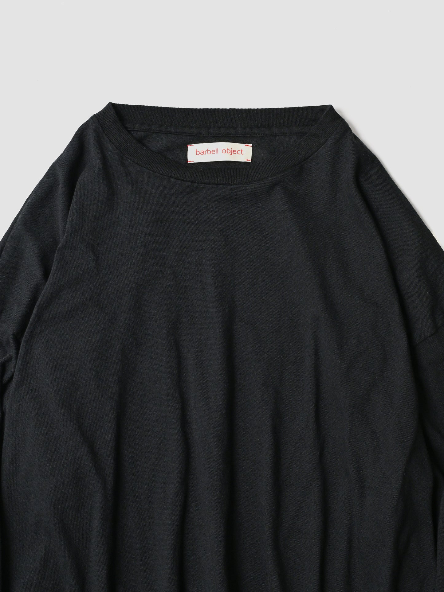 barbell object / bo top (loose) -BLACK