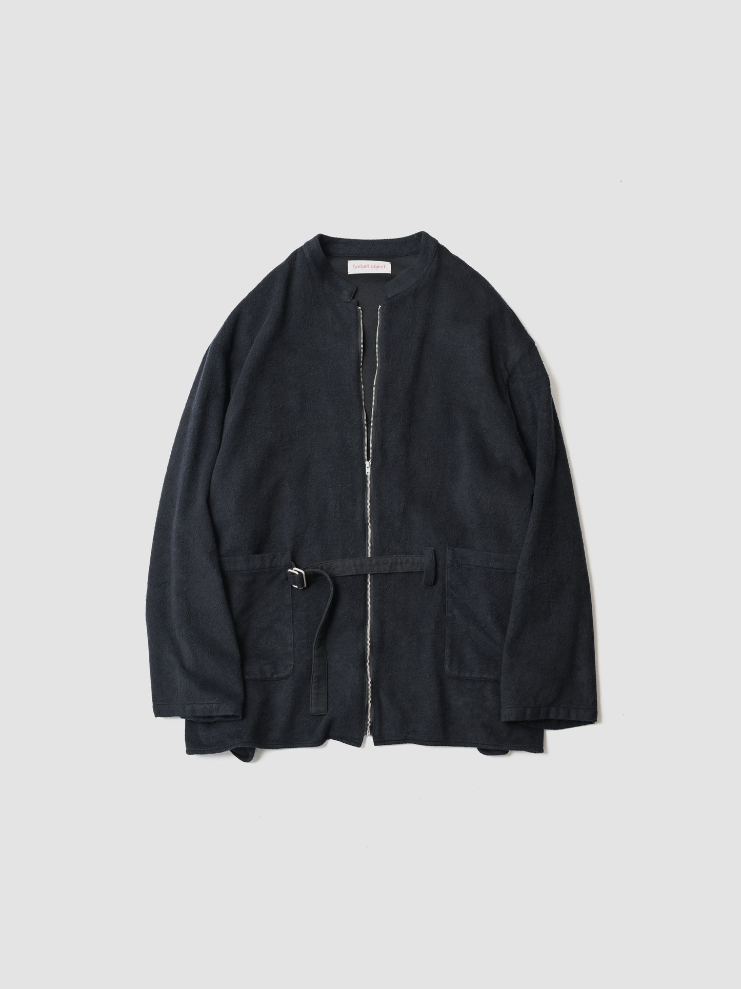 barbell object / belted sh -BLACK