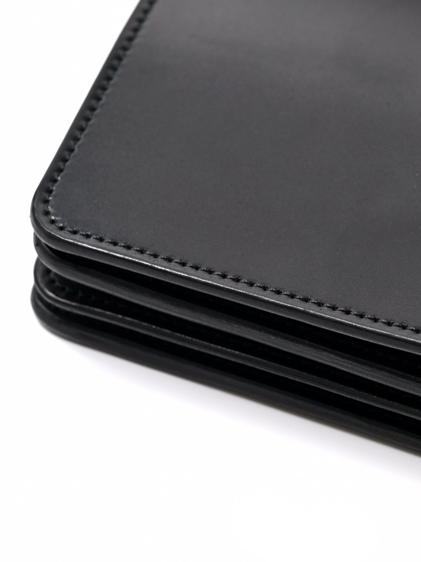 forme / Short wallet Cordovan -BLACK×BLACK