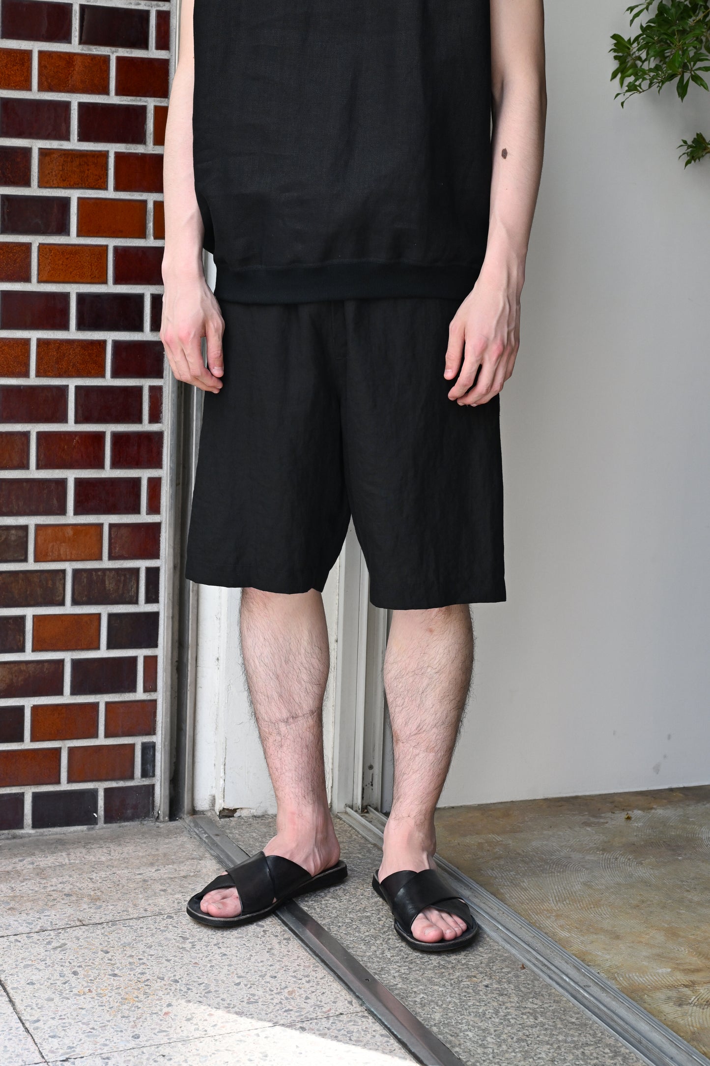 K.ITO / LINEN EASY SHORTS