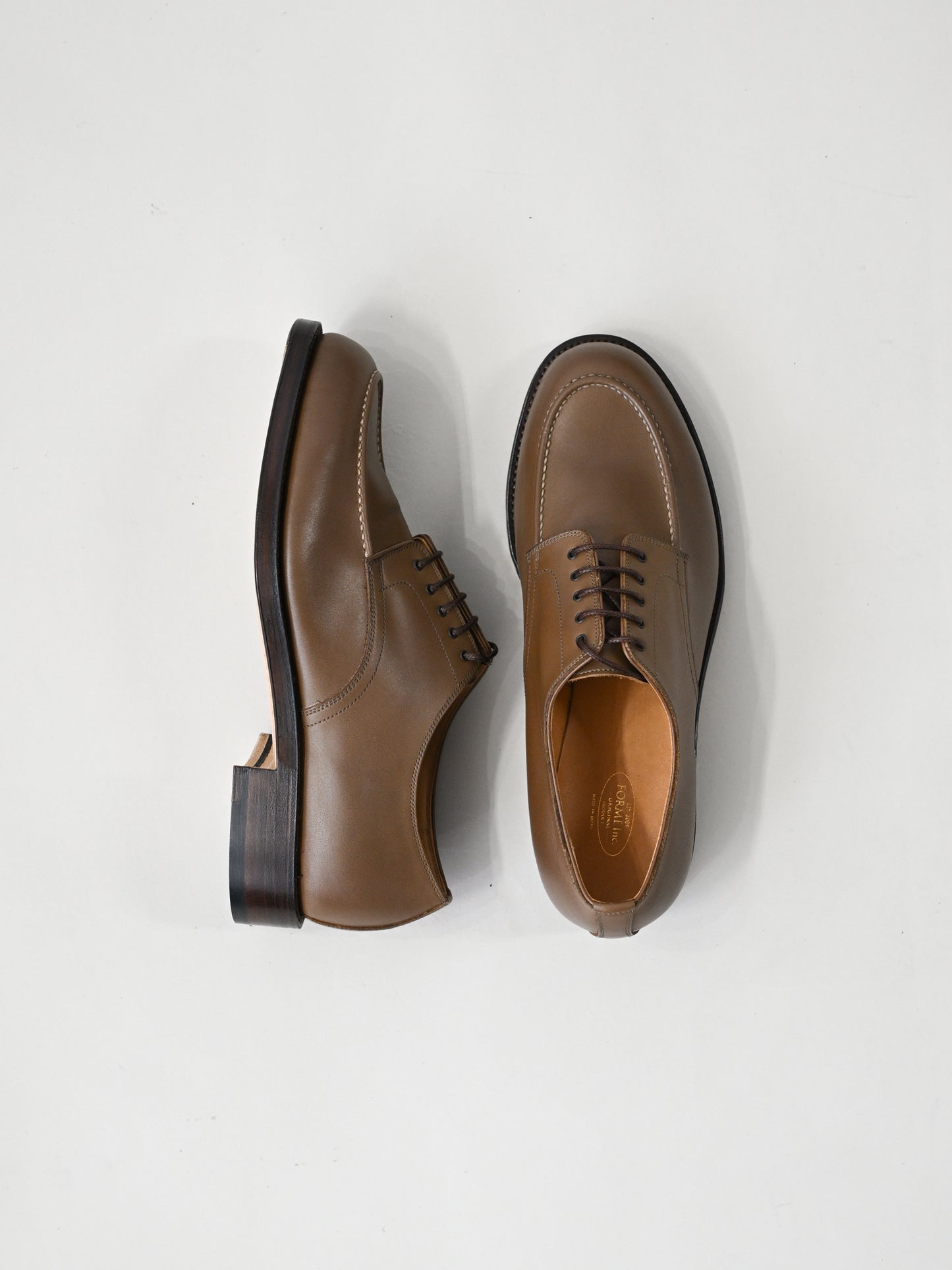 forme / fm-120 HAND MOCCA BLUCHER -AMBER