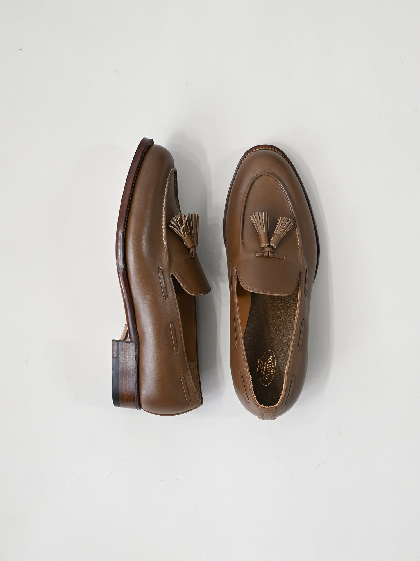 forme / fm-138 TASSEL LOAFER HAND MOCCA -AMBER