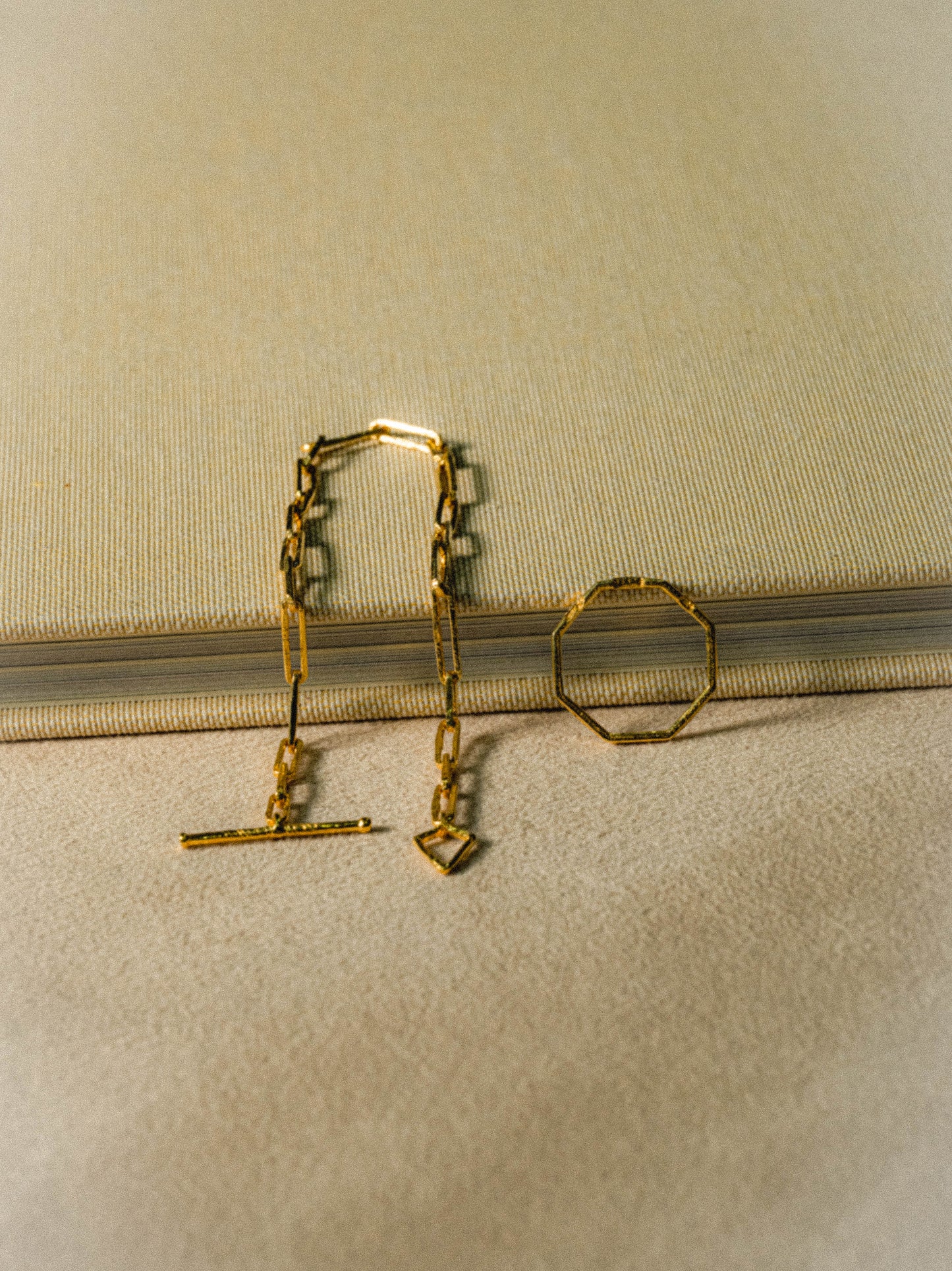 taupe D.Motoike / HARVEST CHAIN BRACELET -K24