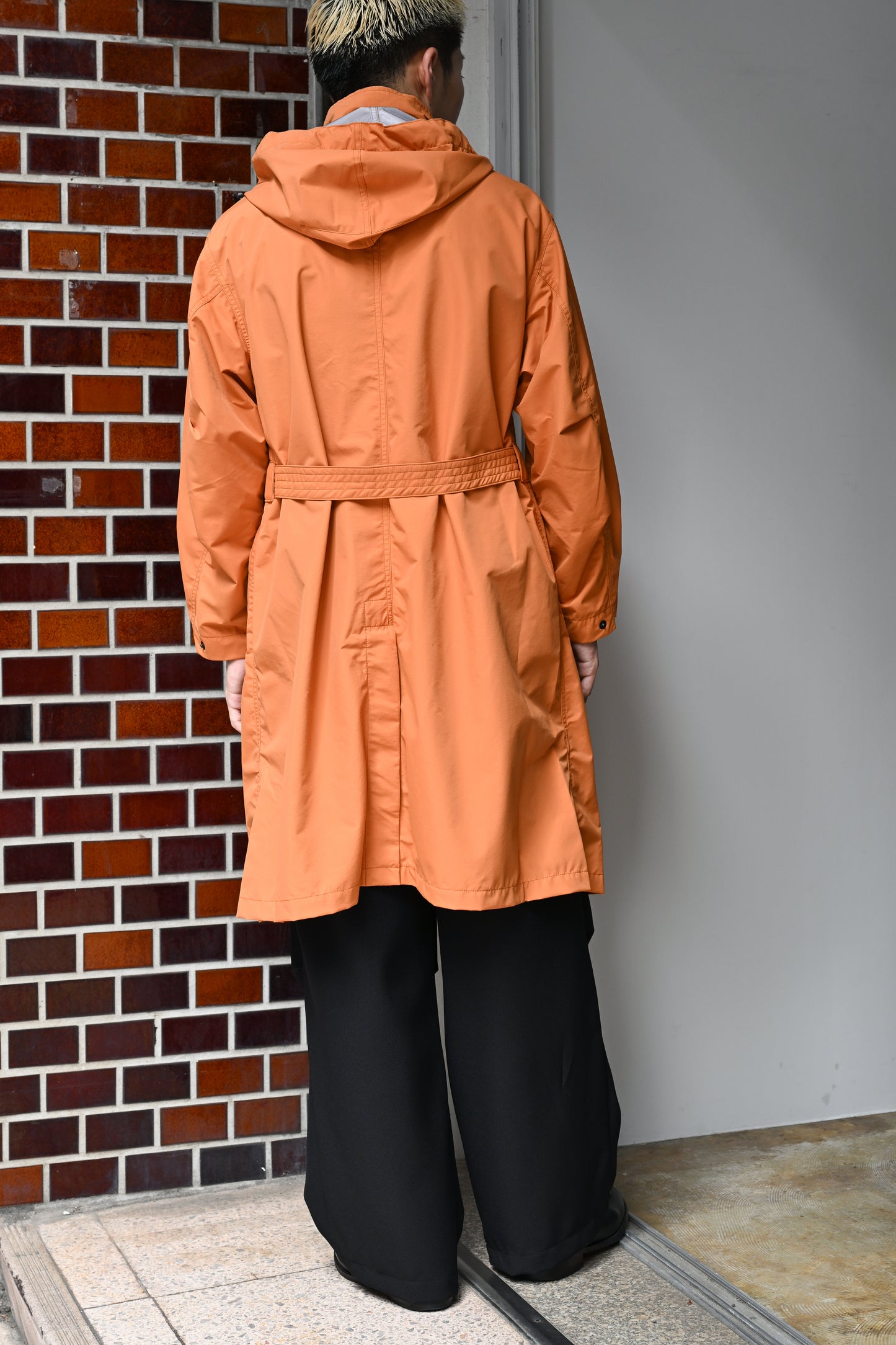WHOWHAT / WEATHER PROOF COAT -ORANGE