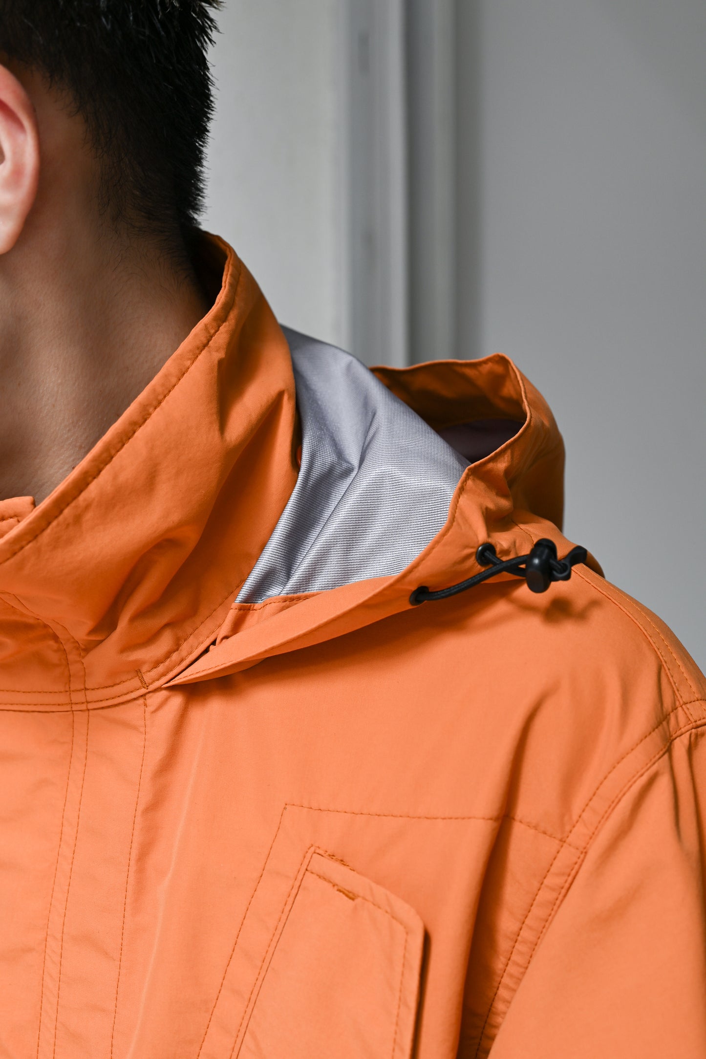 WHOWHAT / WEATHER PROOF COAT -ORANGE