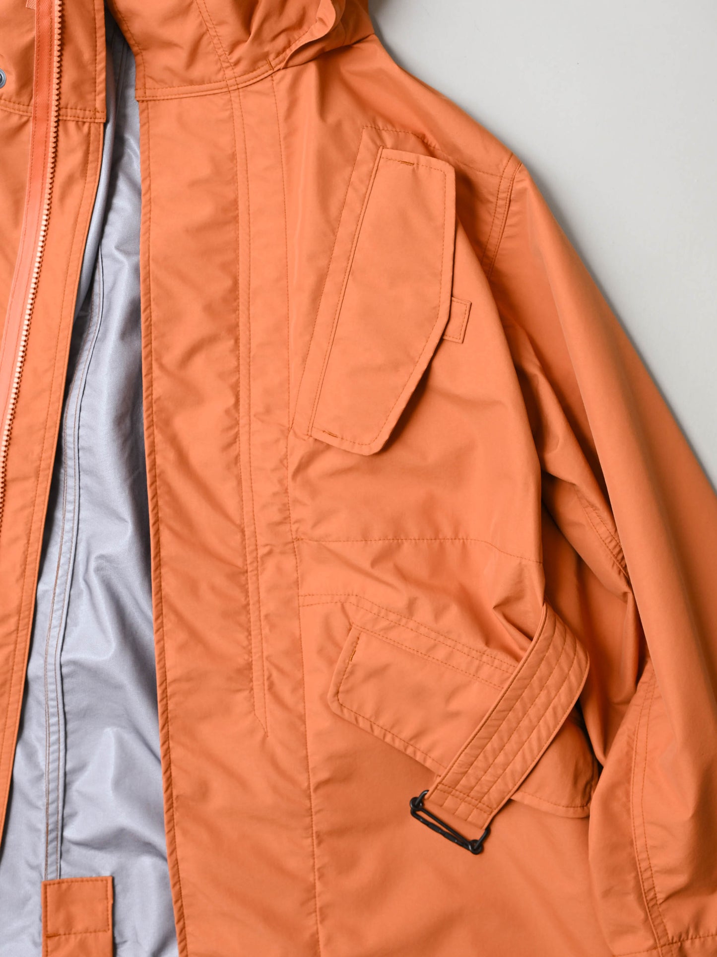 WHOWHAT / WEATHER PROOF COAT -ORANGE
