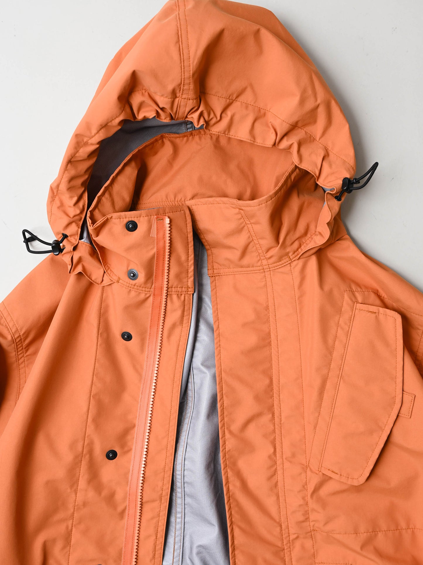 WHOWHAT / WEATHER PROOF COAT -ORANGE