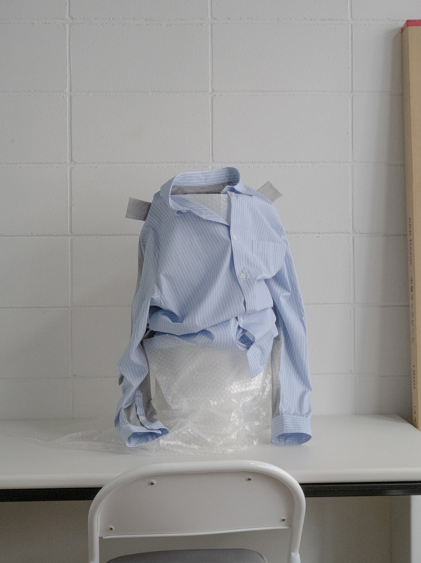 A MACHINE / Paper Doll Shirts -Blue