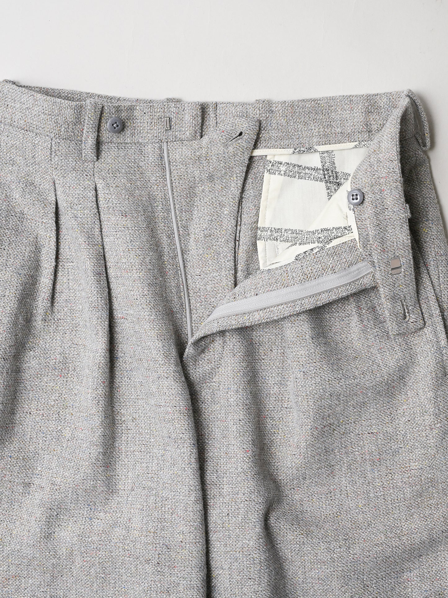 M's braque / TUCKED BAGGY PANTS -MIX