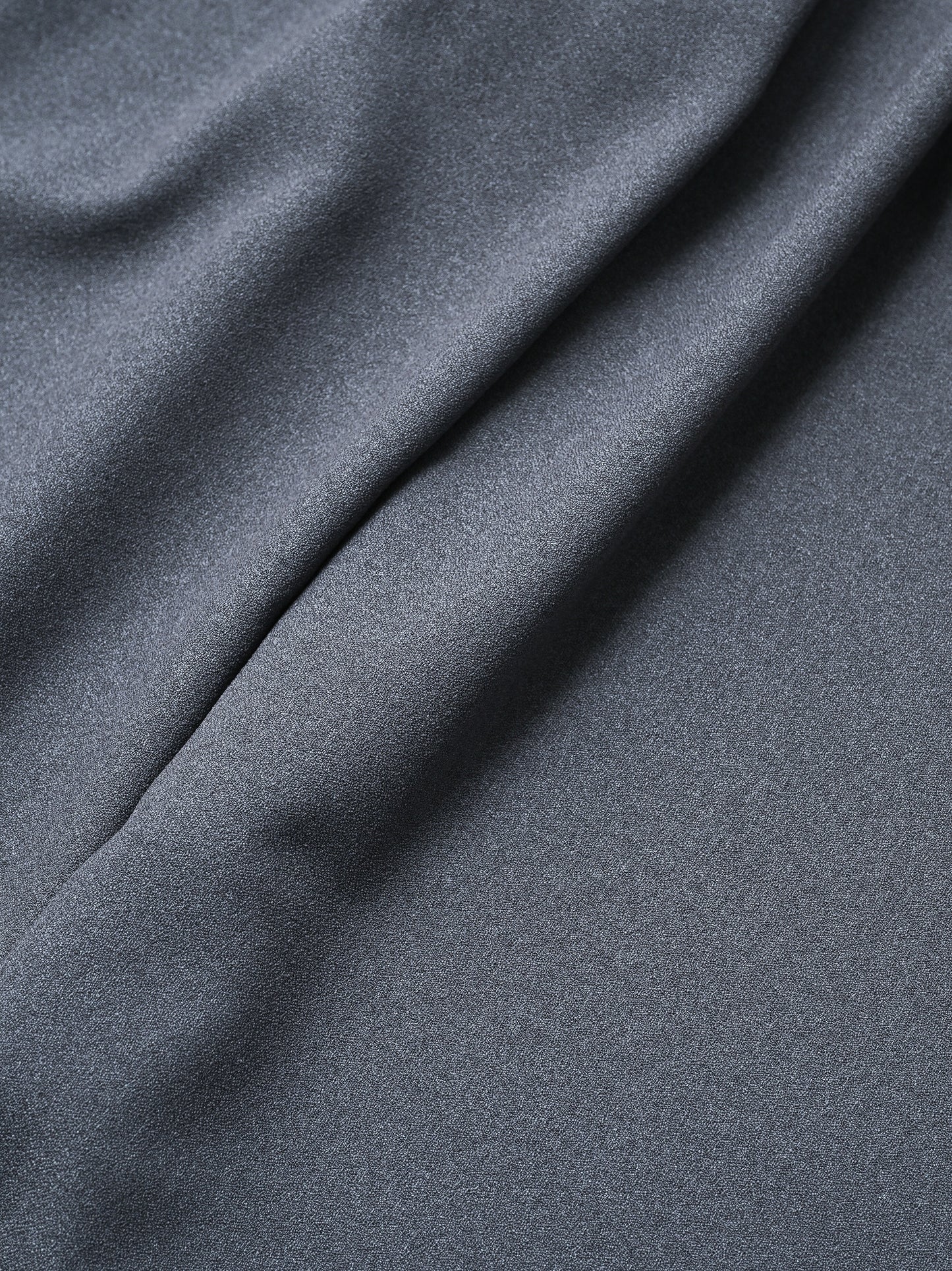 M's braque / TUCKED BAGGY PANTS -CHARCOAL GREY