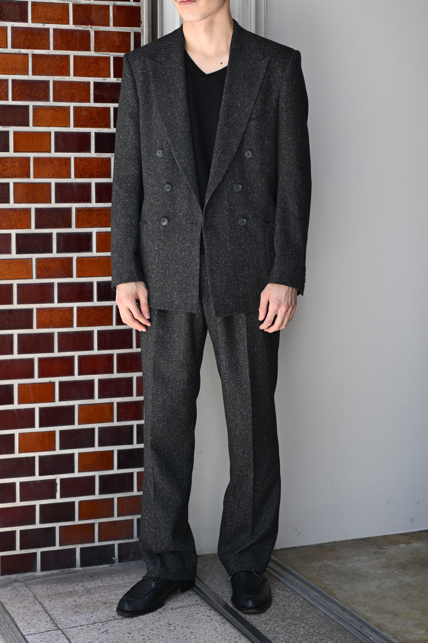M's braque / COSTUME W6B JACKET -GREY MIX