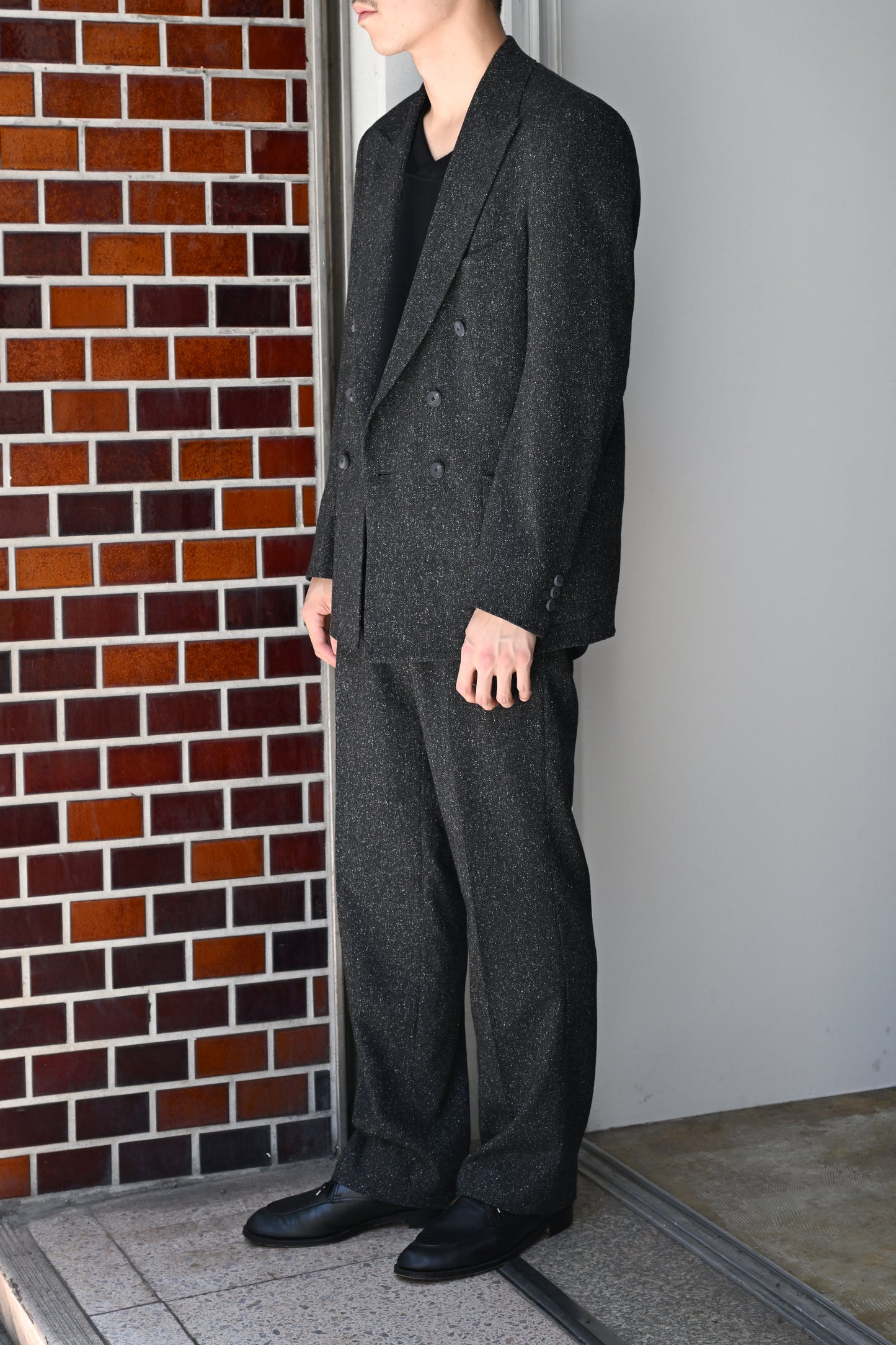 M's braque / COSTUME W6B JACKET -GREY MIX
