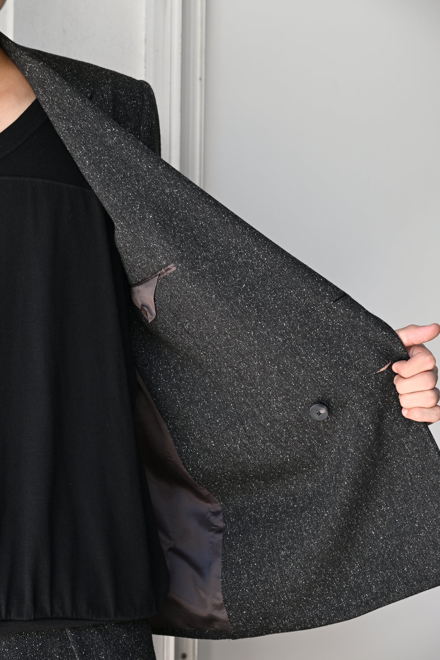 M's braque / COSTUME W6B JACKET -GREY MIX