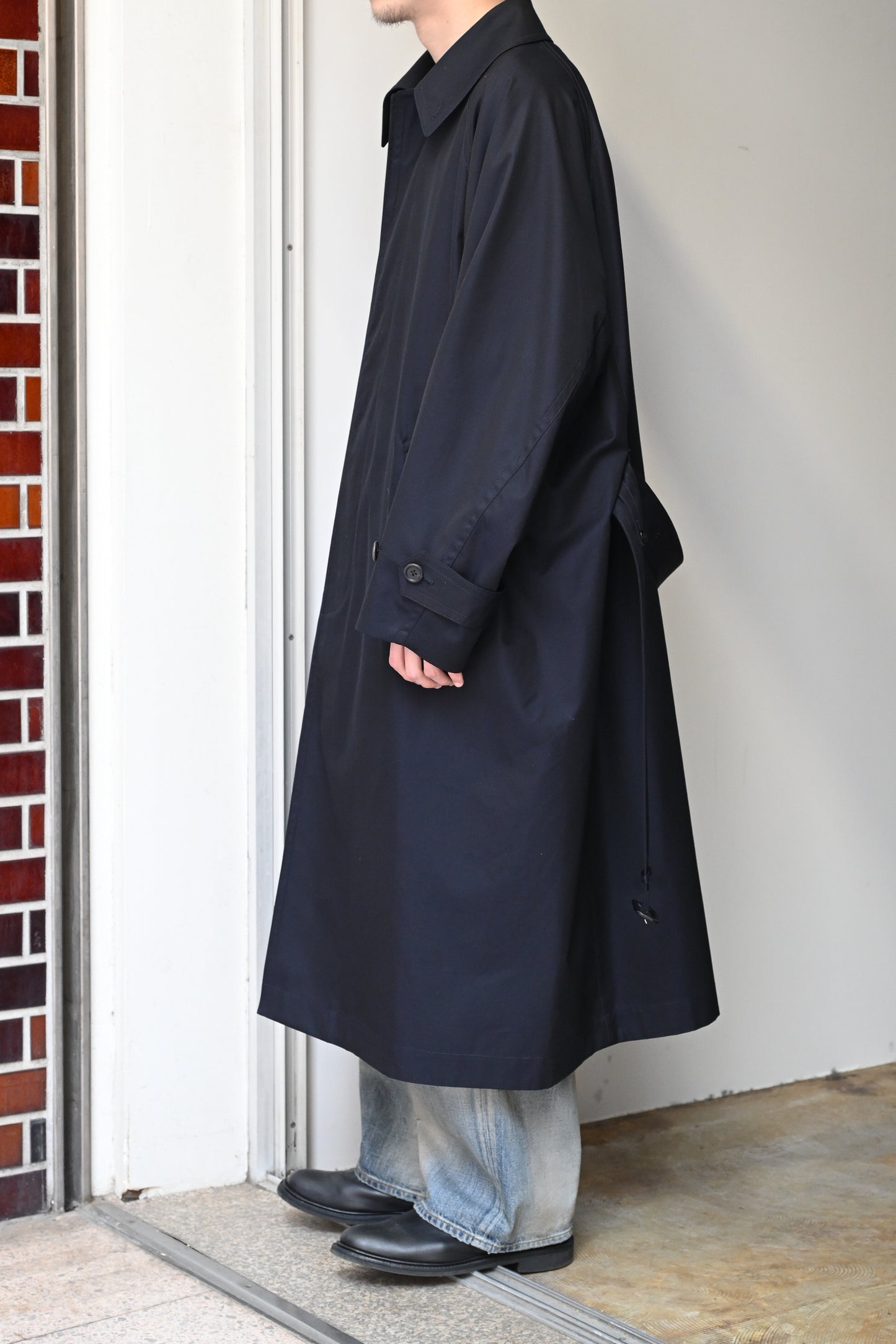 ANTOS. / Trench Coat -NAVY