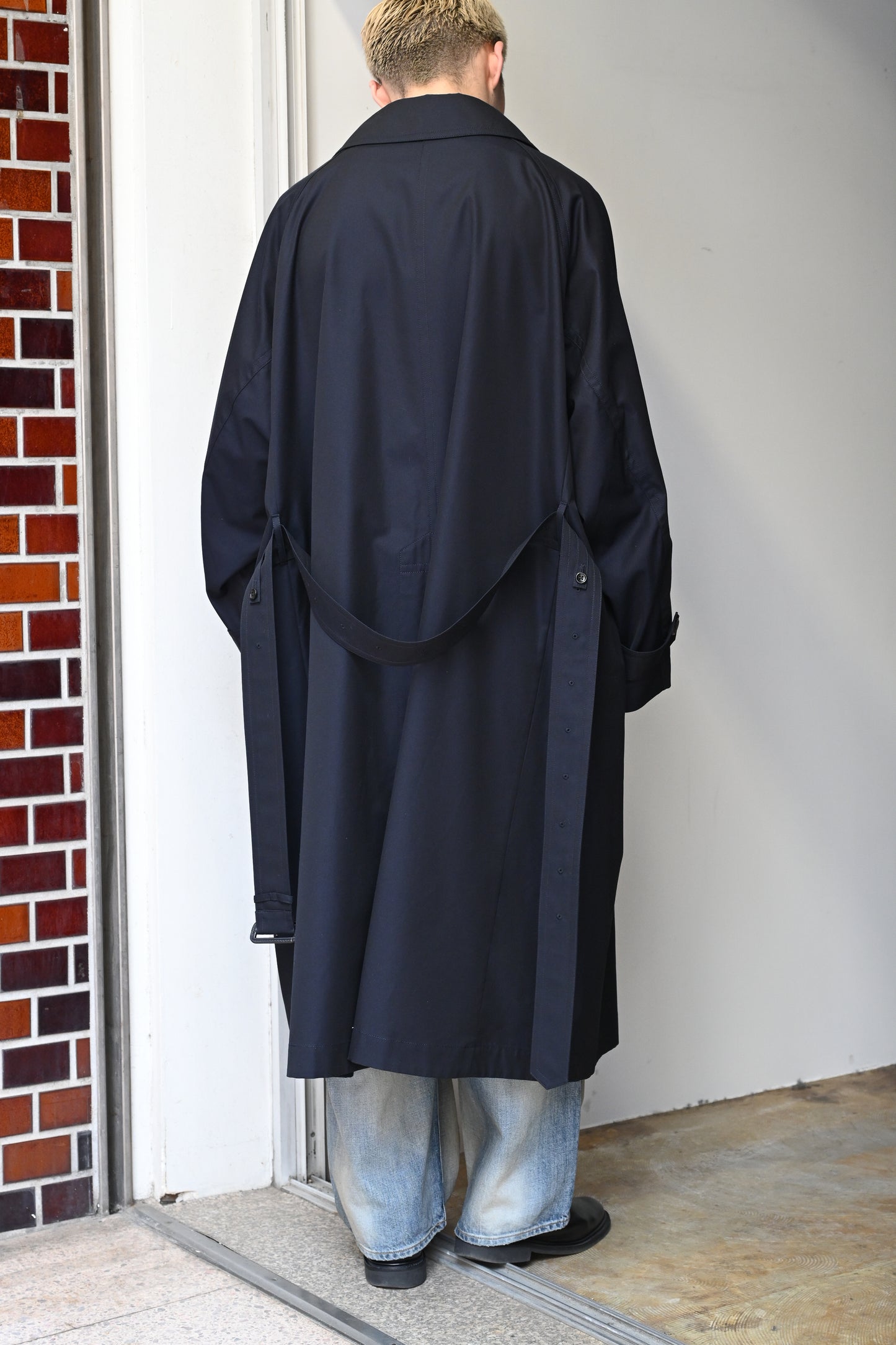 ANTOS. / Trench Coat -NAVY
