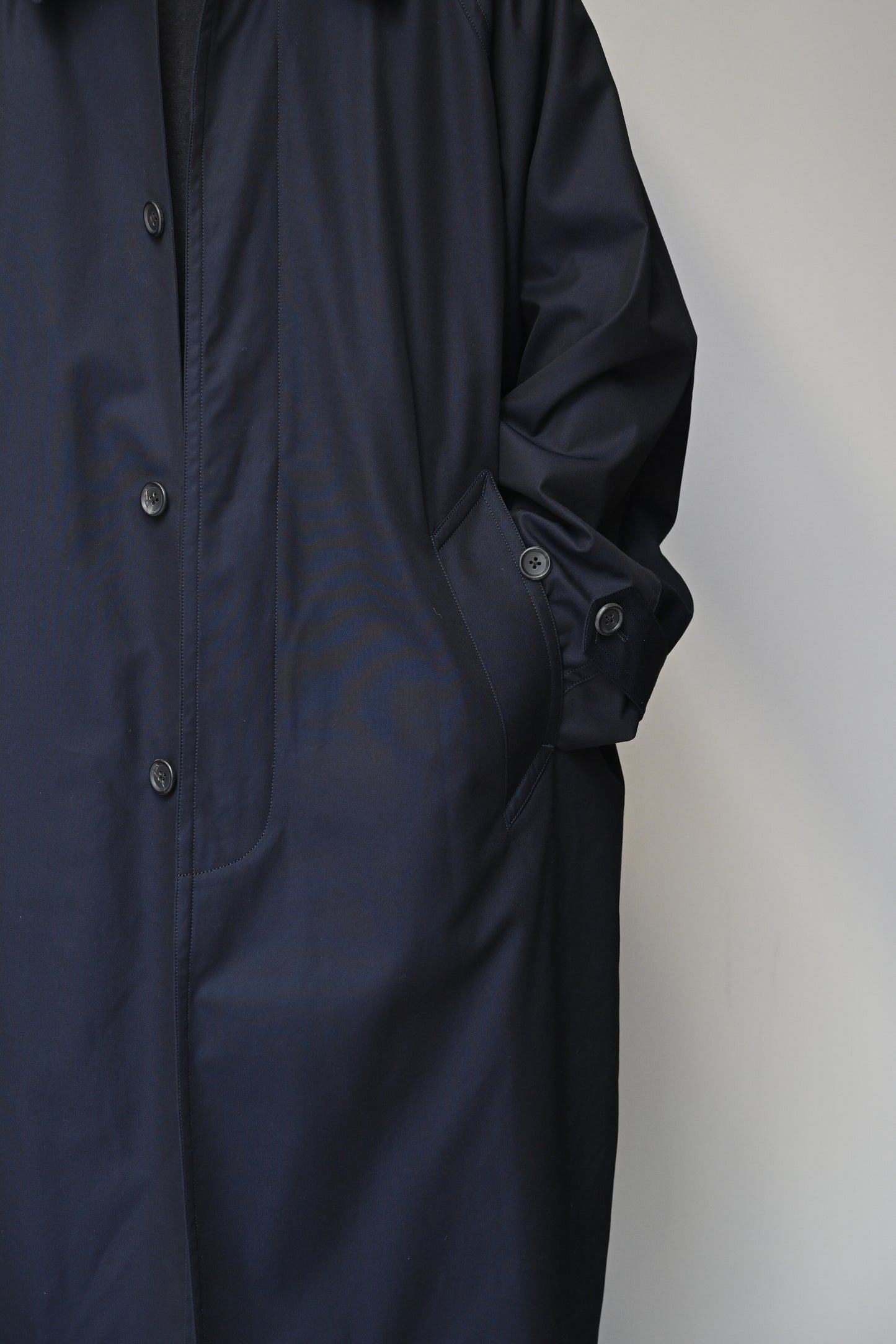 ANTOS. / Trench Coat -NAVY