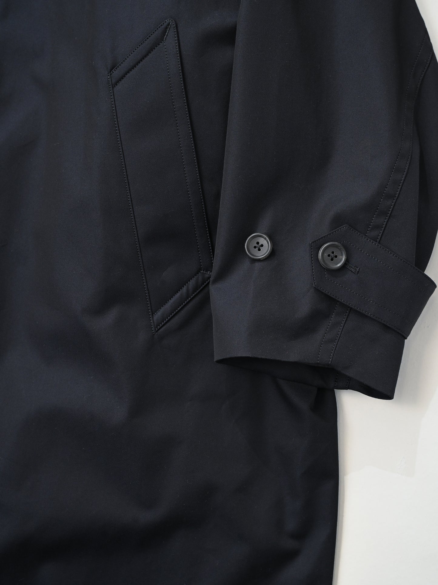 ANTOS. / Trench Coat -NAVY