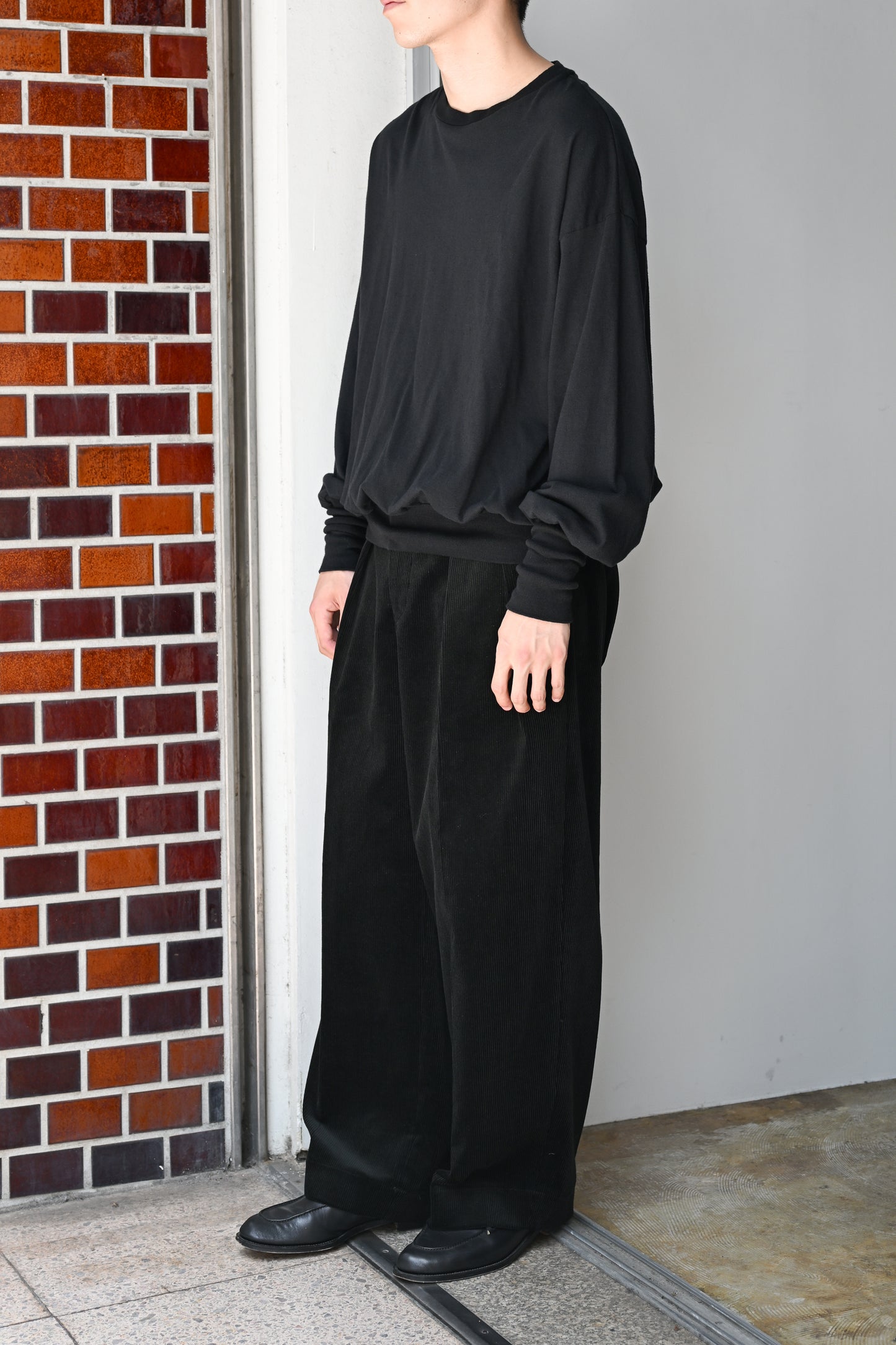 barbell object / bo top (free) -BLACK