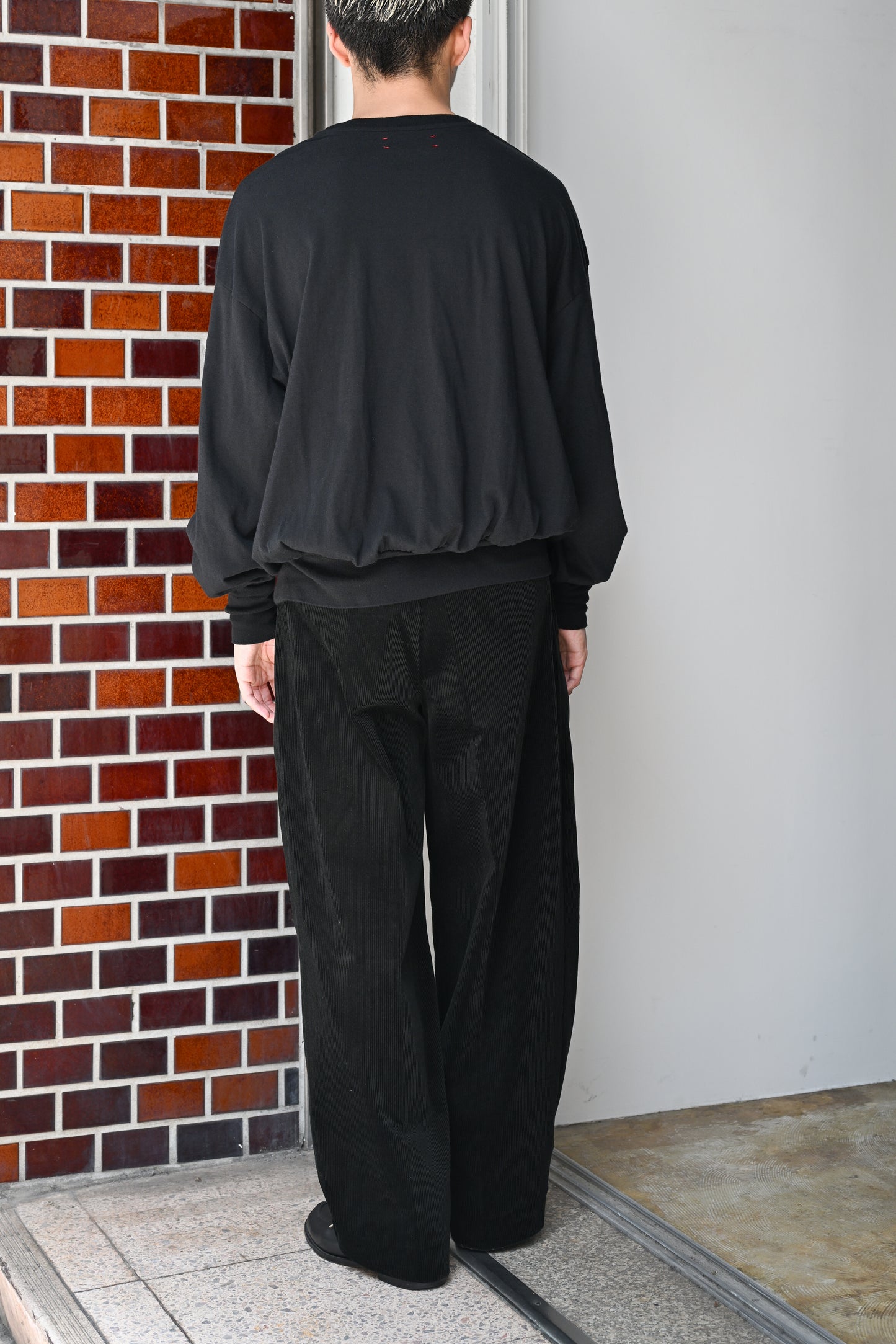 barbell object / bo top (free) -BLACK