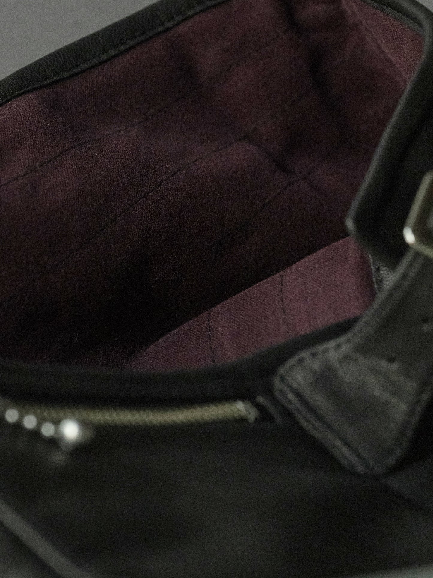 WHOWHAT / ROCKERS CORSET BELT -BLACK×BORDEAUX