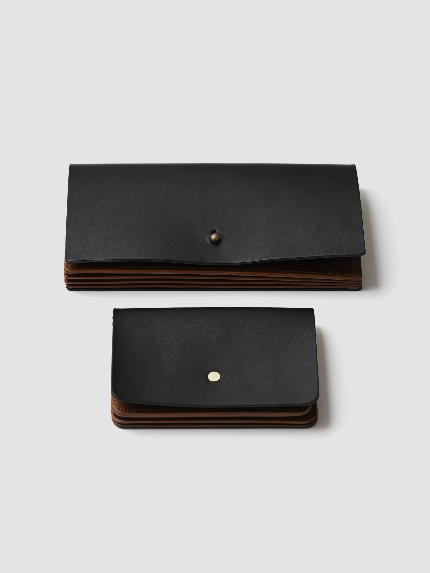 forme / Wallet Liscio -BLACK