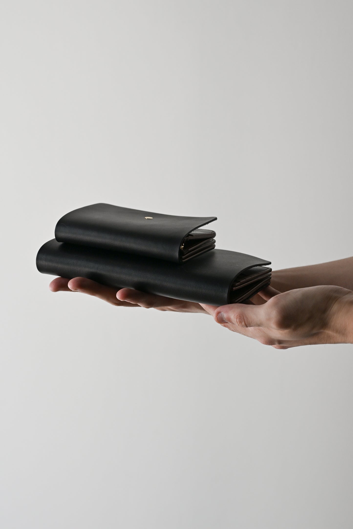 forme / Wallet Liscio -BLACK