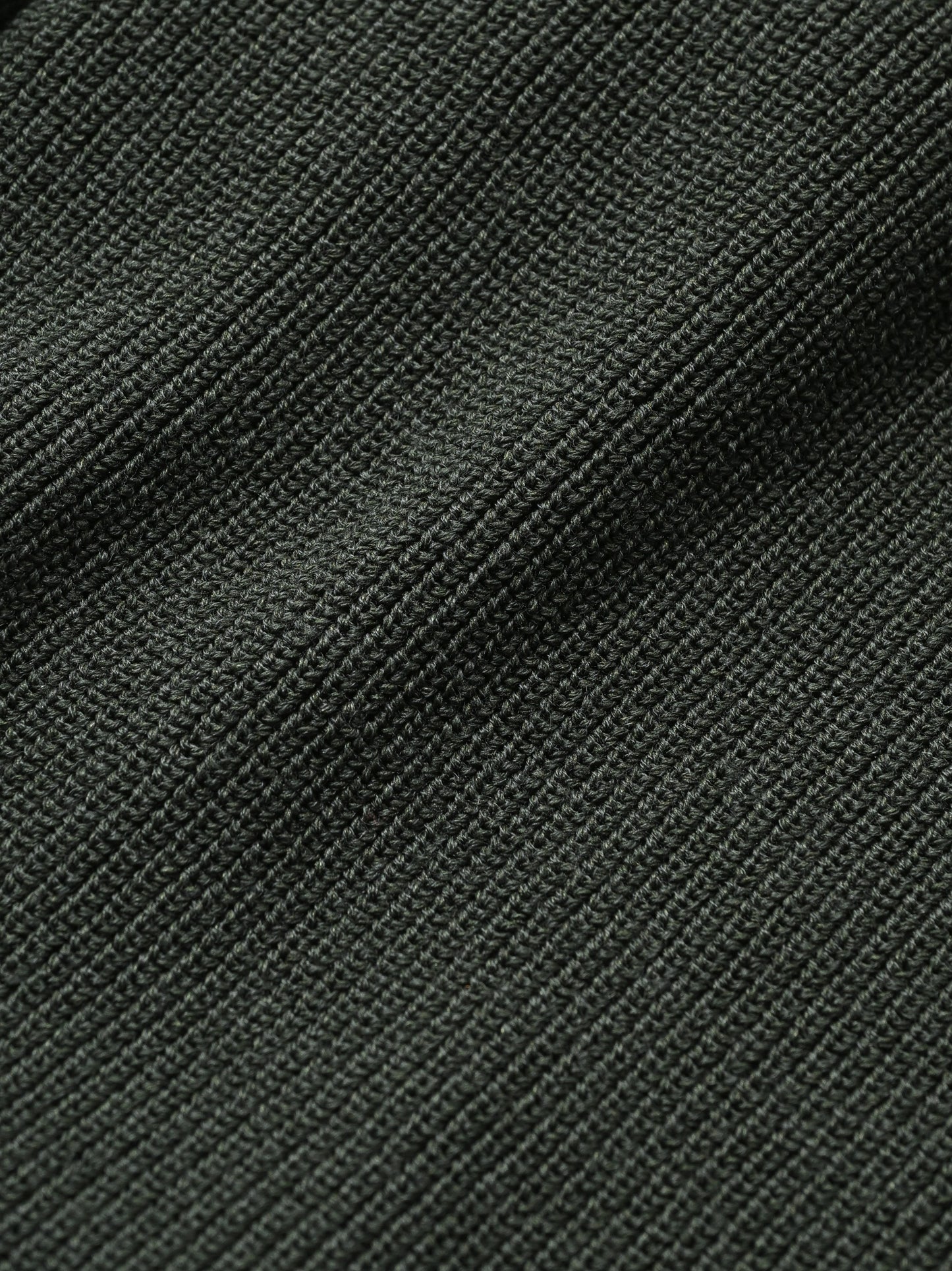 Antwort / DROP KNIT CARDIGAN -DARK GREEN