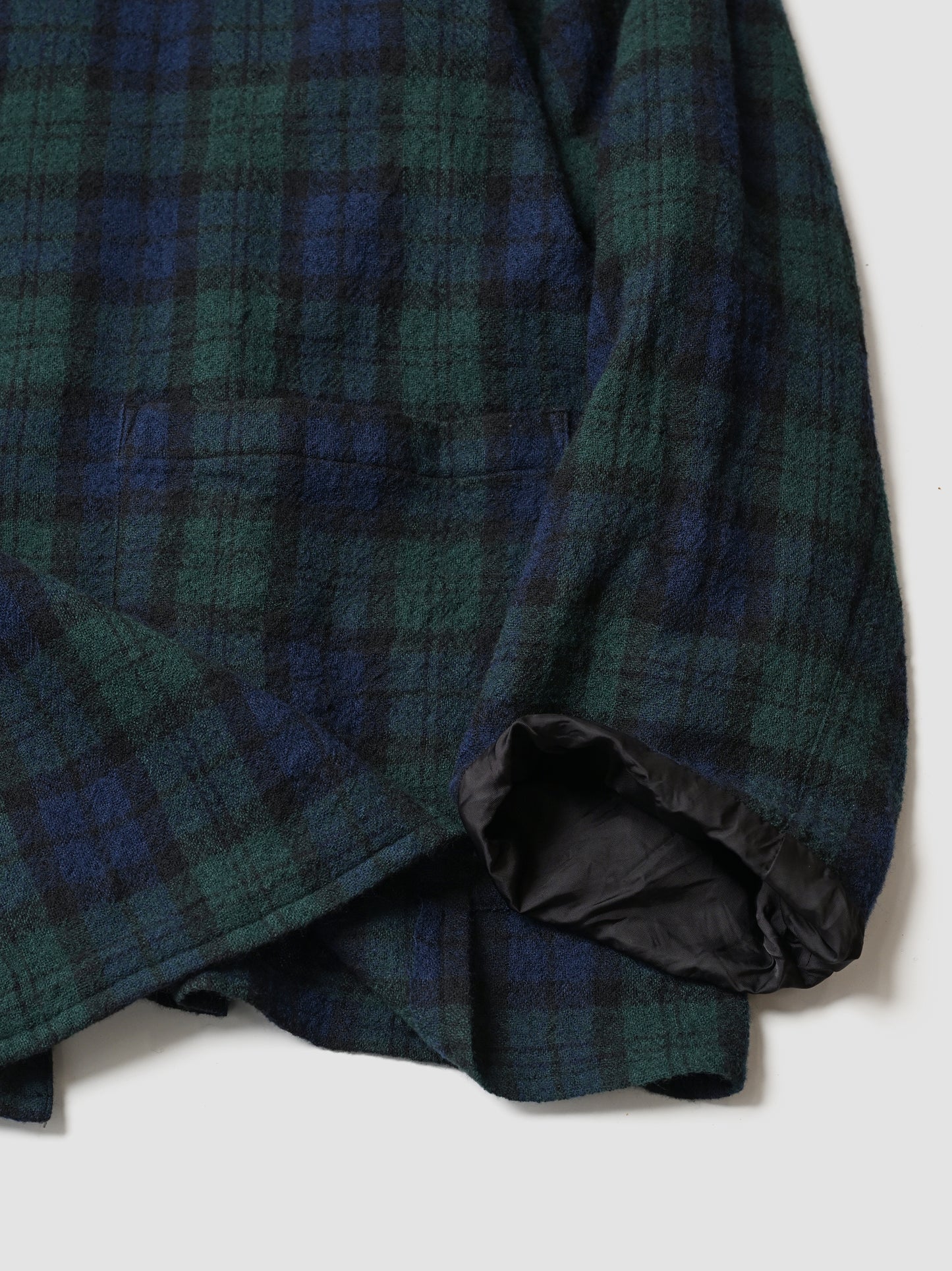 barbell object / wool coat -CHECK