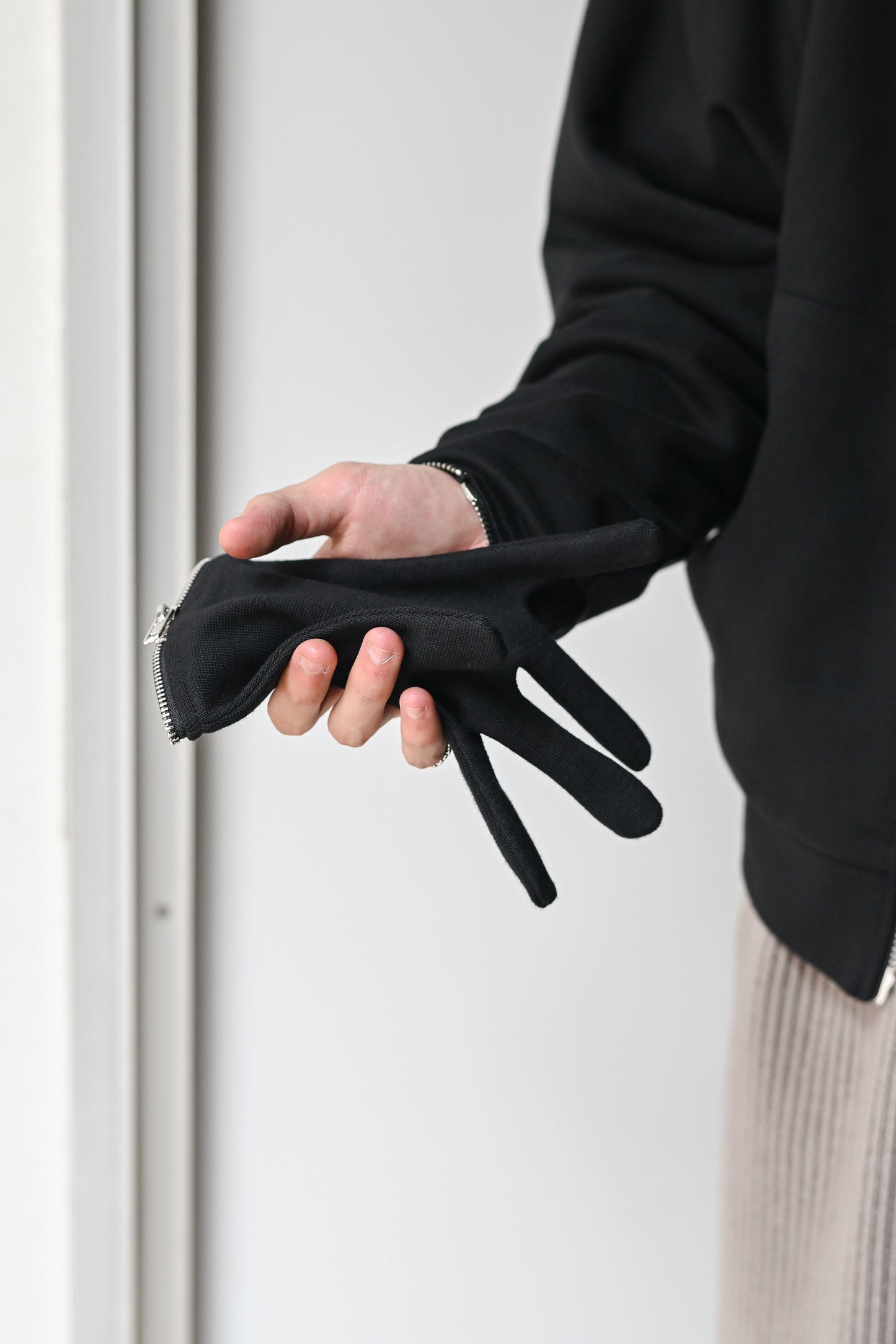 65537 / EPITHECA HOODIE -BLACK