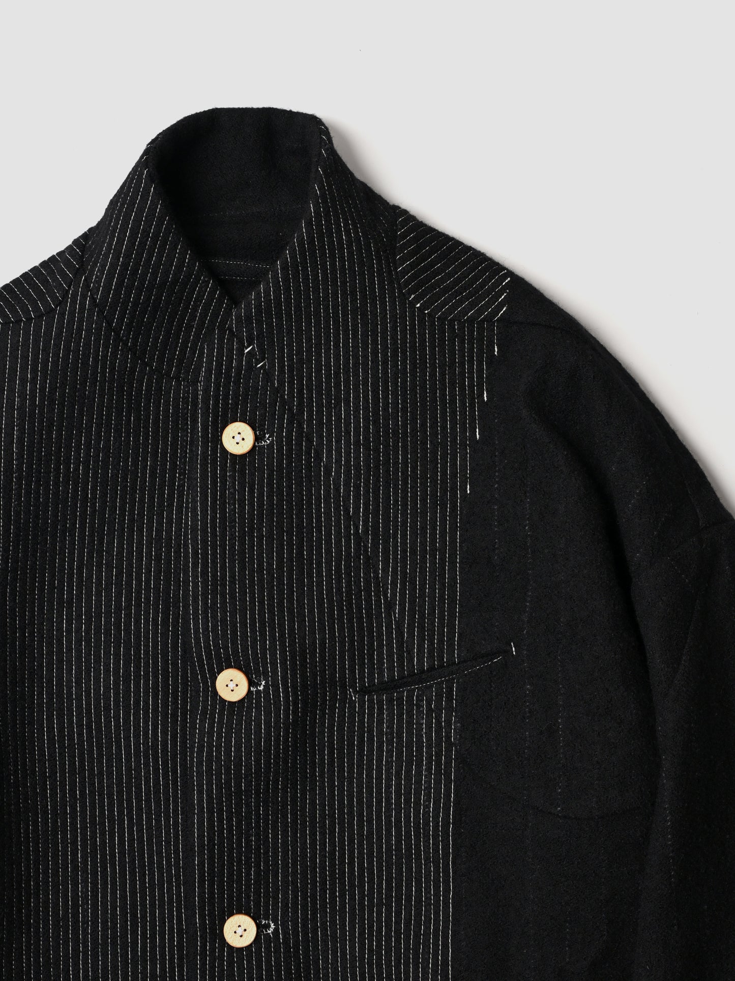 PROJECTbyH. / ORDAINE -BLACK REVERSE PAINT CHARCOAL
