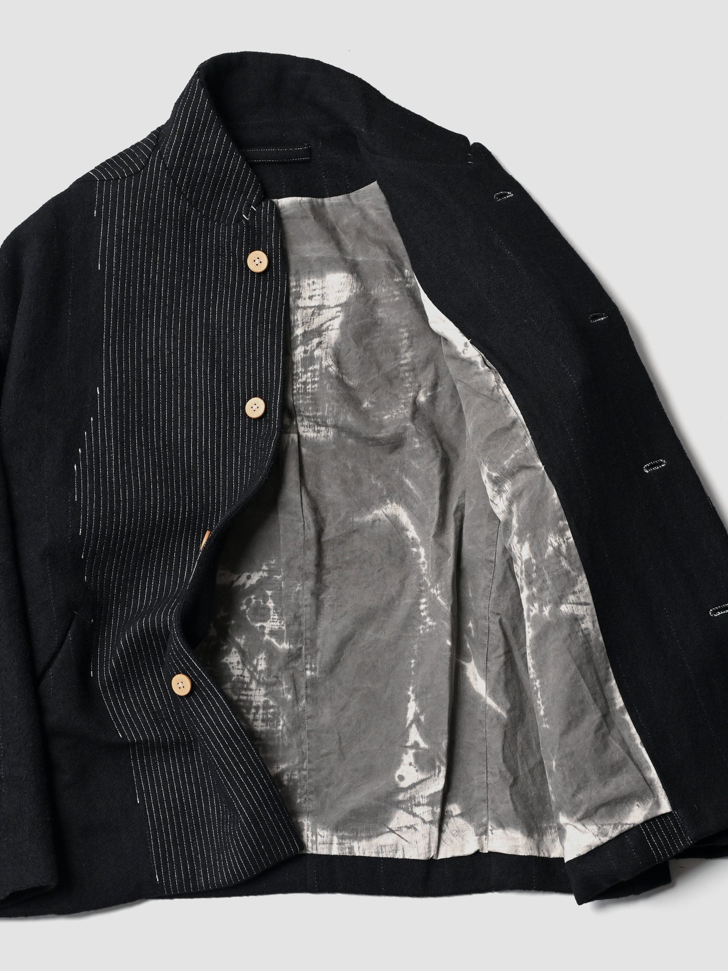 PROJECTbyH. / ORDAINE -BLACK REVERSE PAINT CHARCOAL