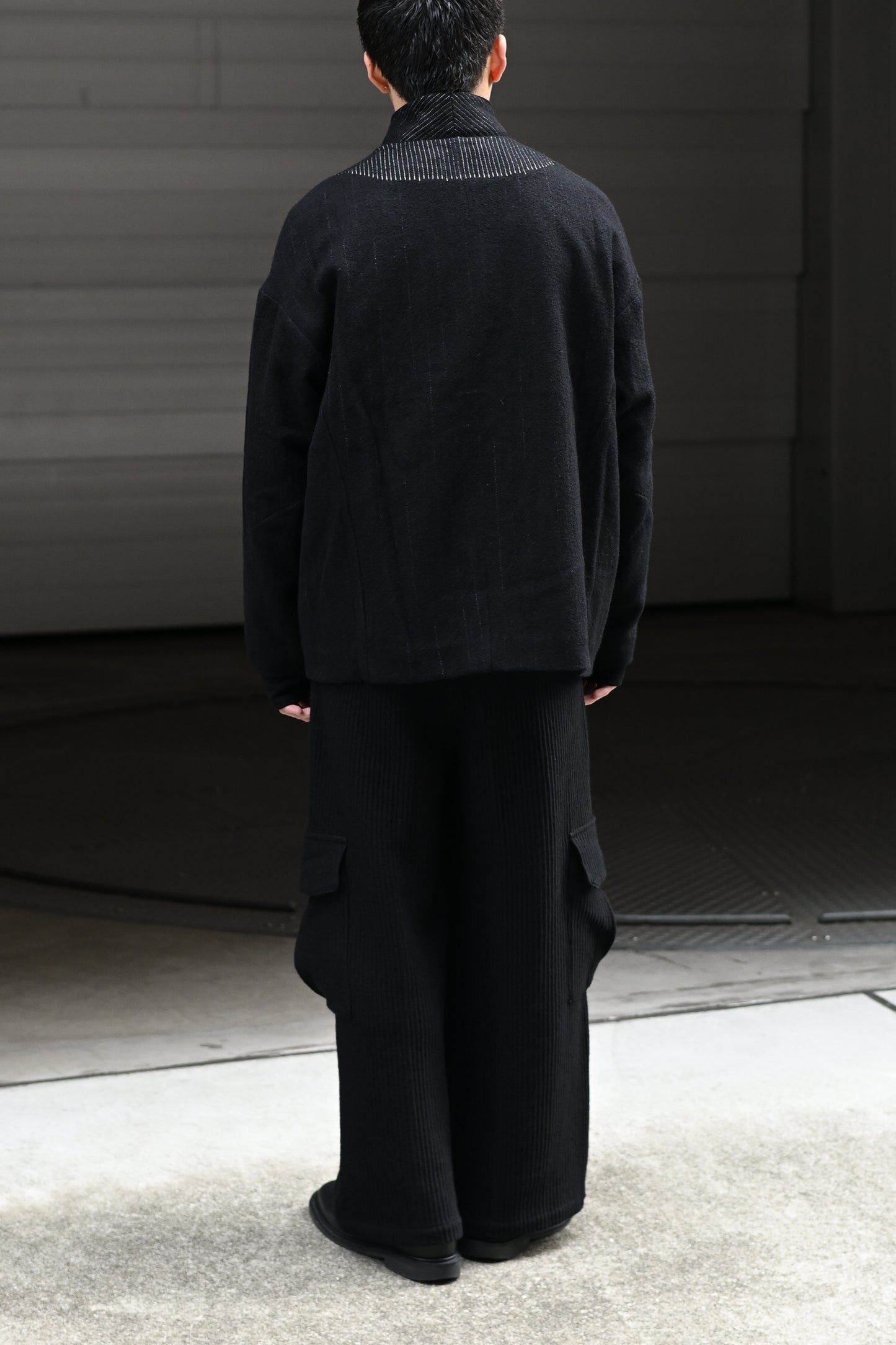 PROJECTbyH. / ORDAINE -BLACK REVERSE PAINT CHARCOAL