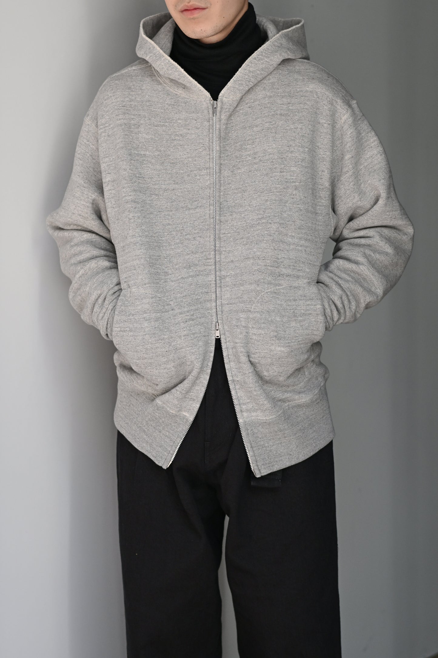 A.G.SPALDING & BROS / ZIP UP SWEAT HOODIE -GREY