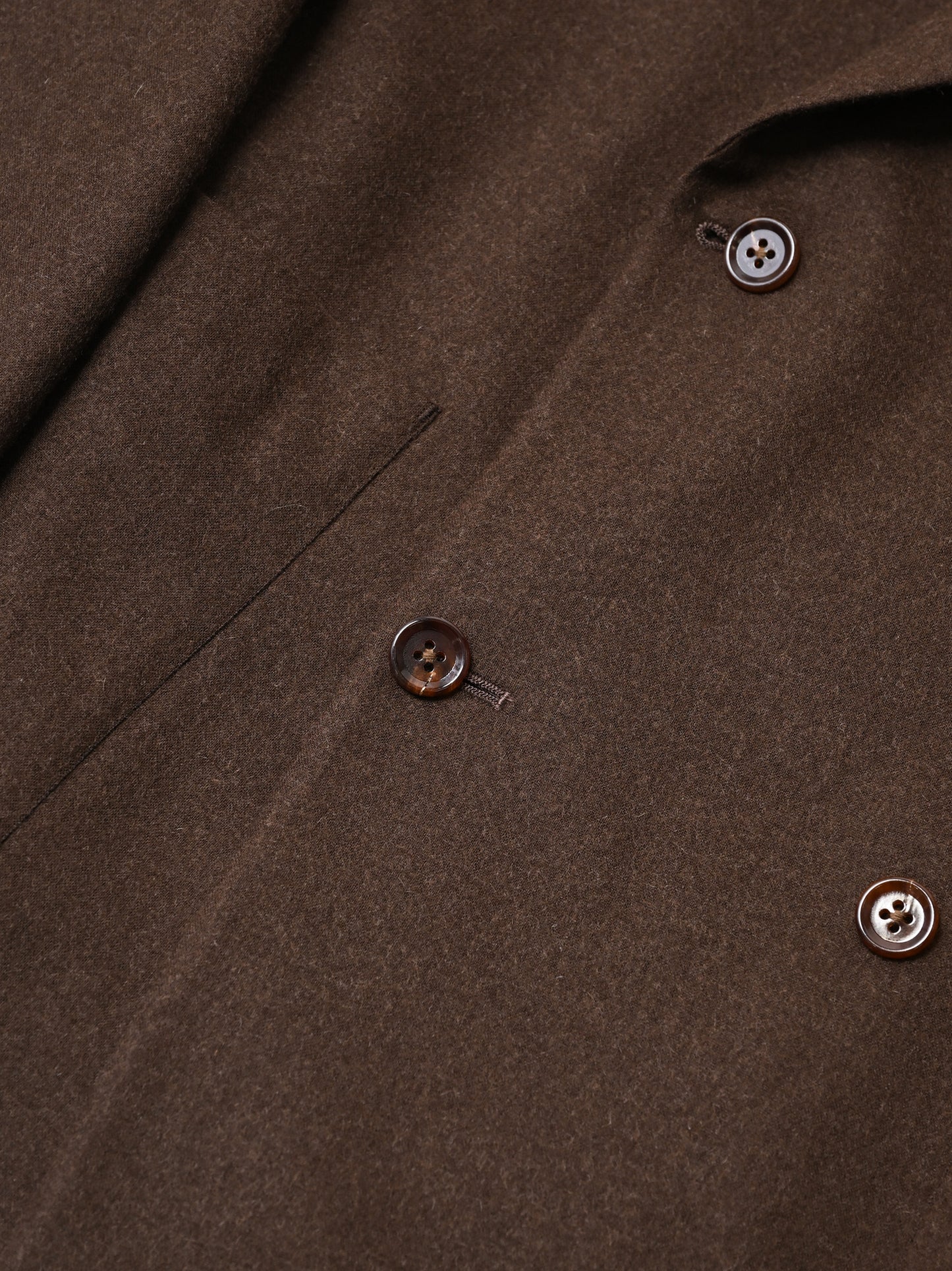 ANTOS. / BOXY DB BLAZER & SAILOR TROUSERS -BROWN