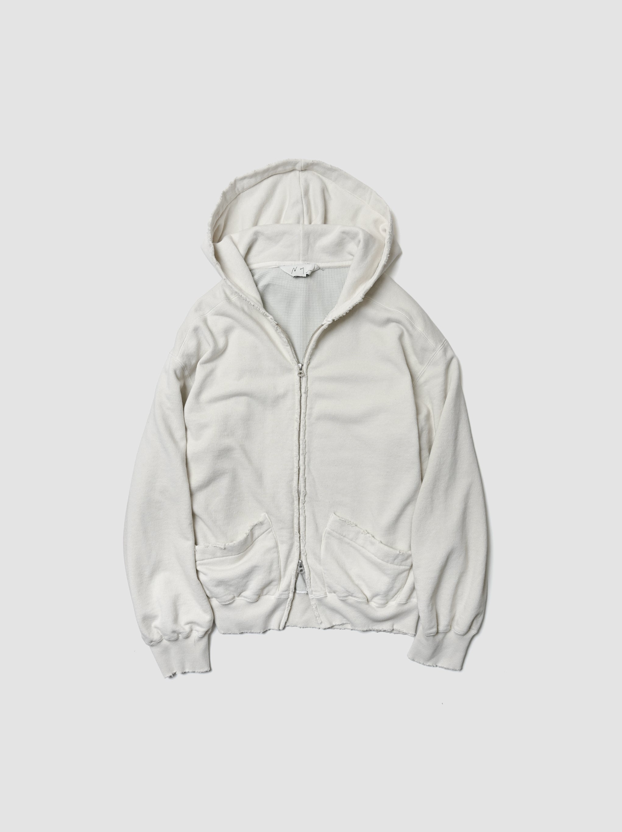 トップス Ancellm ZIP UP HOODIE ANCELLM / ZIP UP HOODIE -G.WHITE