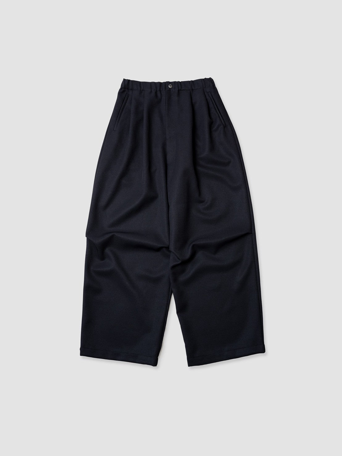 Antwort / DRAPE TUCK PANTS - BLACK