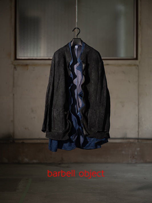 barbell object ex. "dyed leather jkt"