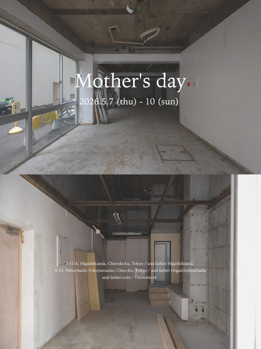 Mother's day 開催のお知らせ