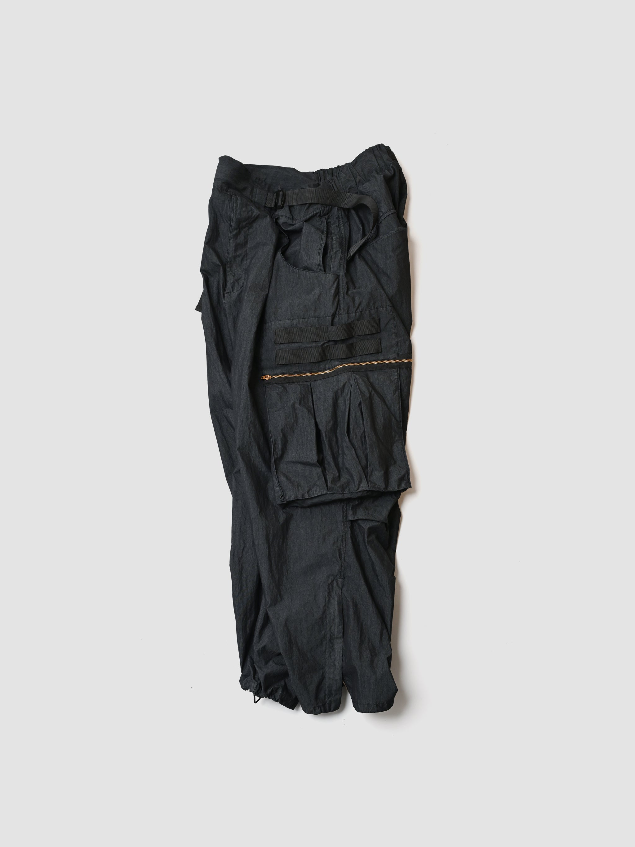 barbell object velveteen sack trouser