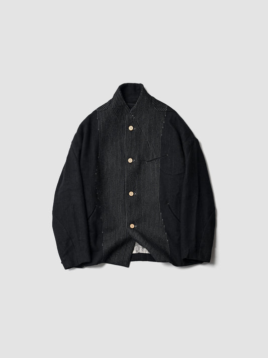 PROJECTbyH. / ORDAINE -BLACK REVERSE PAINT CHARCOAL