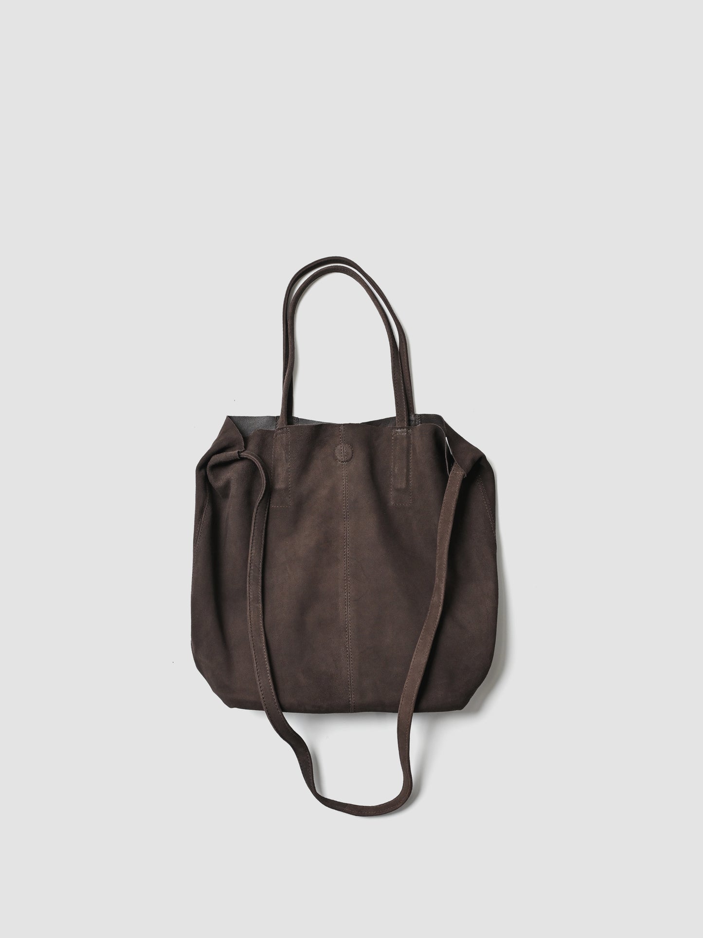 Morphée / 3WAY MIDIUM TOTE（OIL SUEDE）-DARK CHOCO