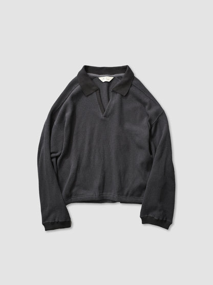 ANCELLM / S/C SKIPPER PULLOVER -GRAY