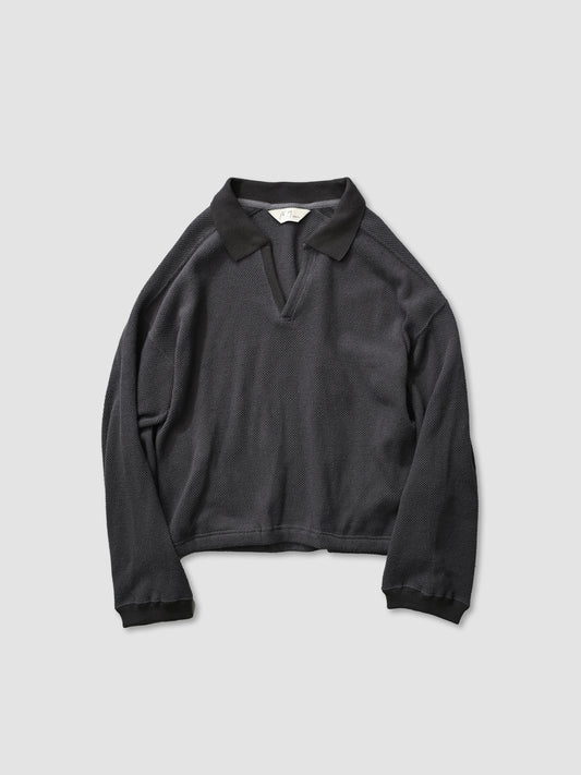 ANCELLM / S/C SKIPPER PULLOVER -GRAY