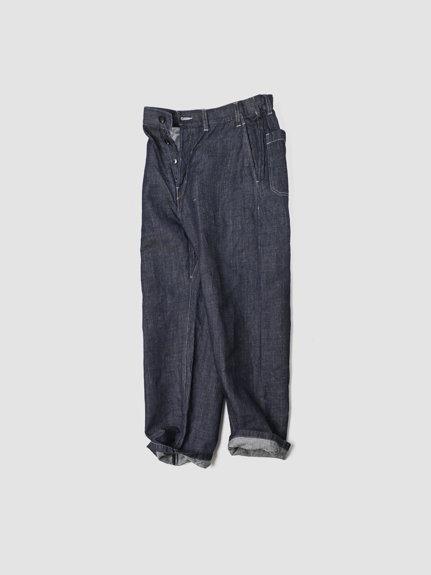 MITTAN / PT-133 OC大麻ライトオンスデニムパンツ -紺