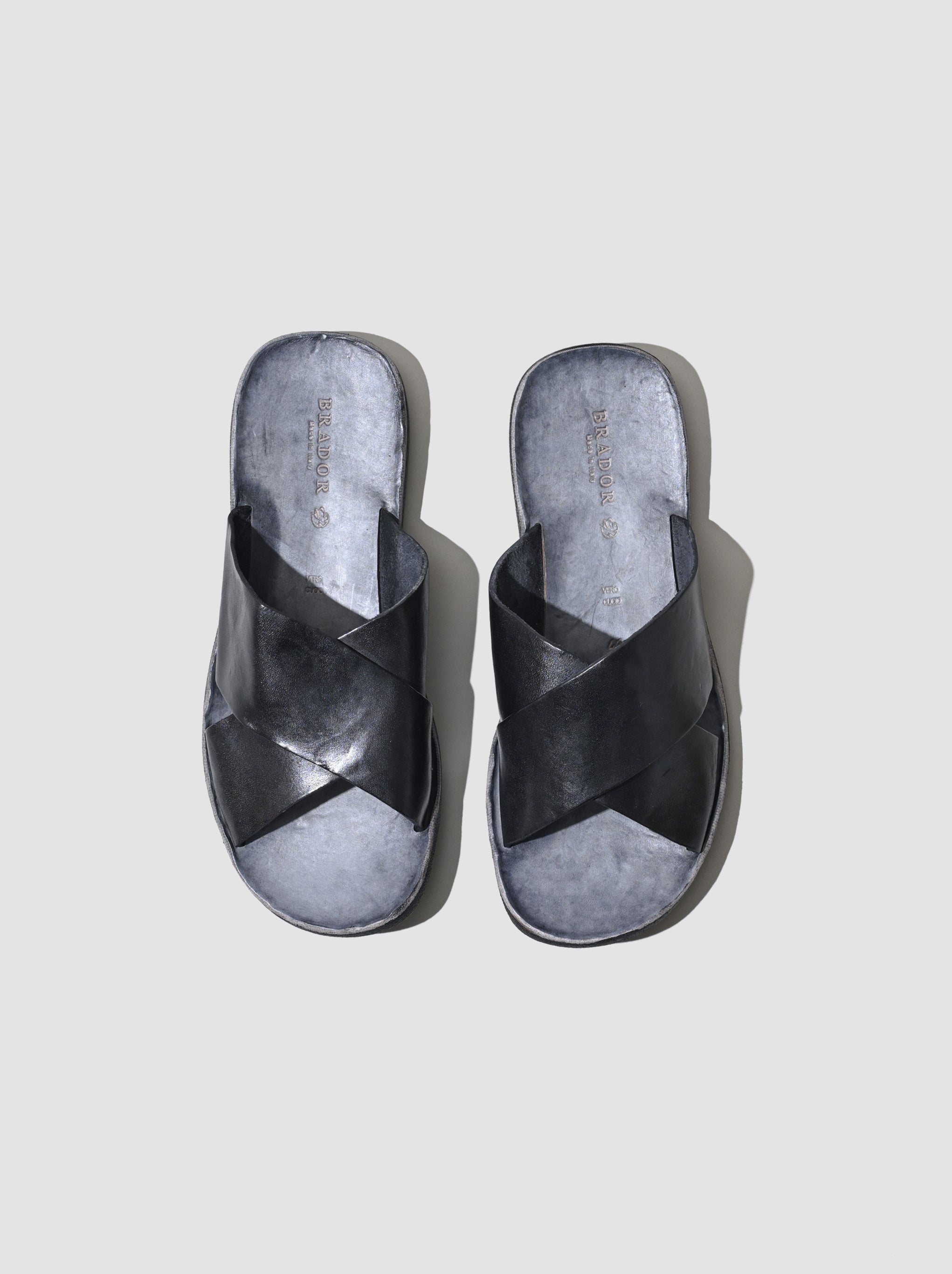 BRADOR / WALK SANDAL -NERO – and father